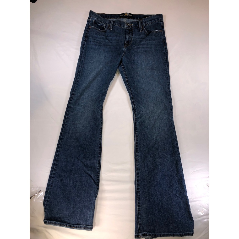 Lucky Brand Womens Size 12 31 Blue Jeans Medium Wash Bootcut Denim